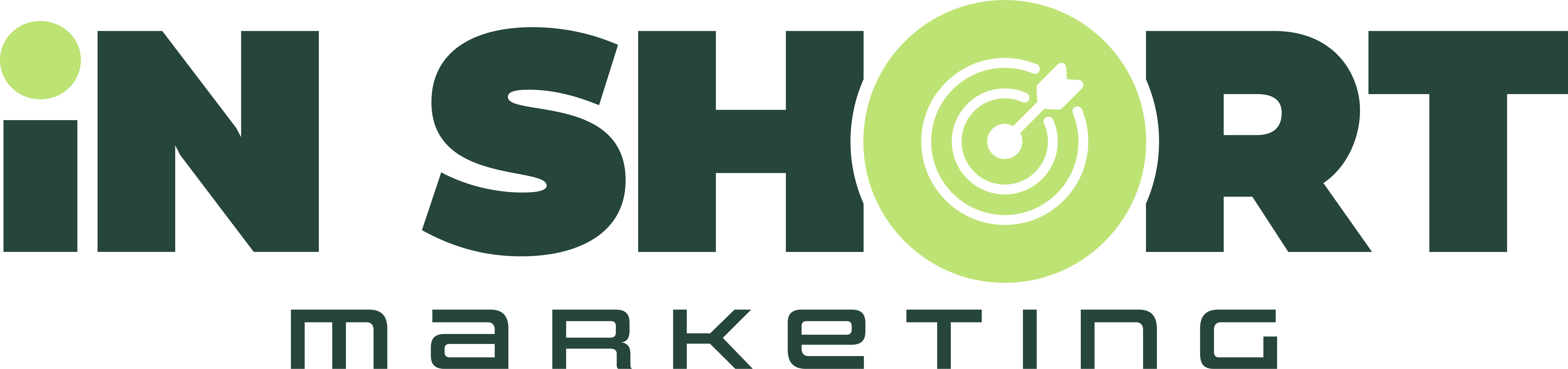 In Short Marketing Logo